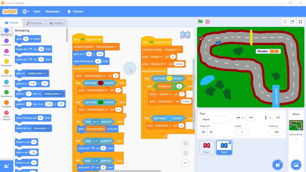 Programmieren mit Scratch